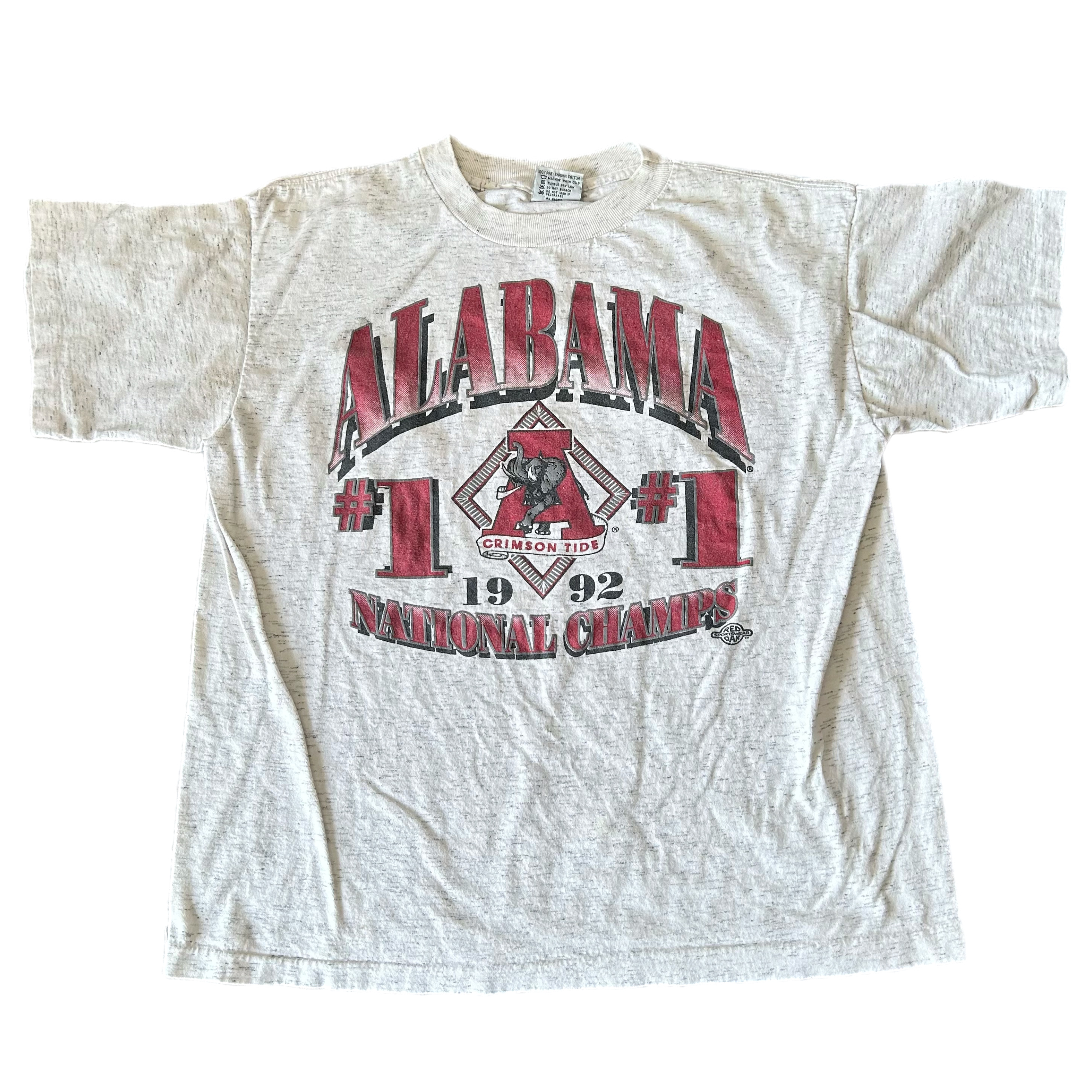 Vintage Alabama 1992National Champs Tshirt