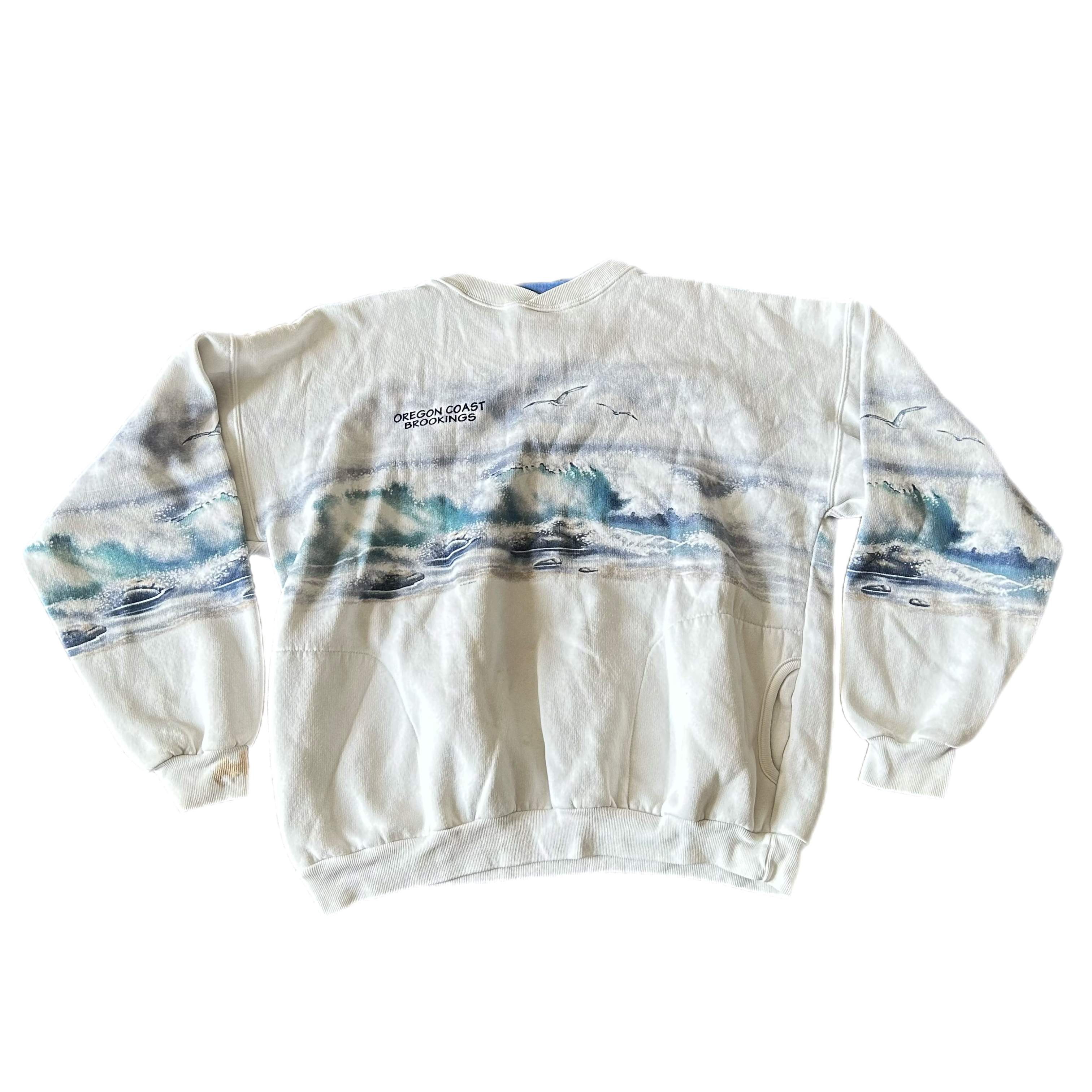 Vintage Oregon Coast Bookings Crewneck Sweatshirt
