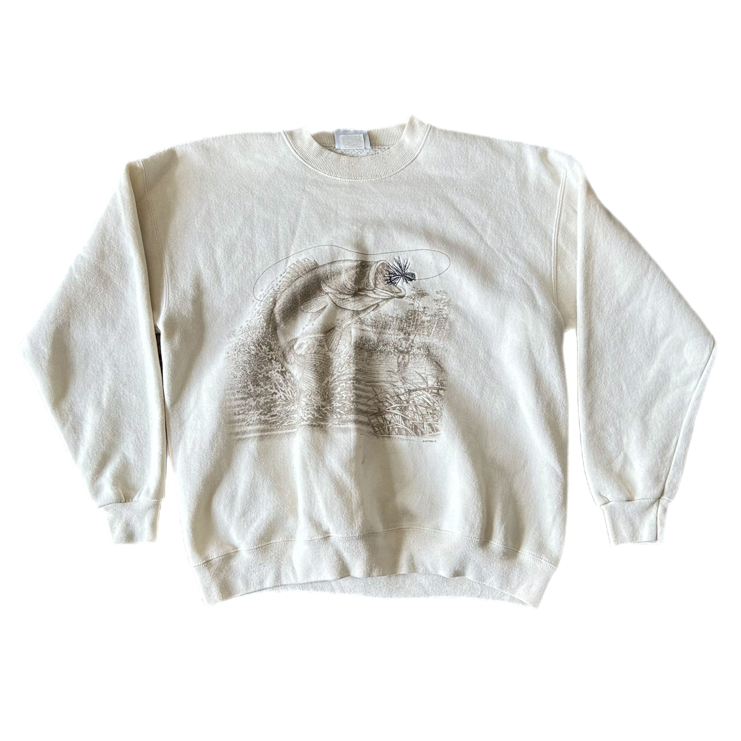 Vintage Flyfishing Crewneck Sweatshirt