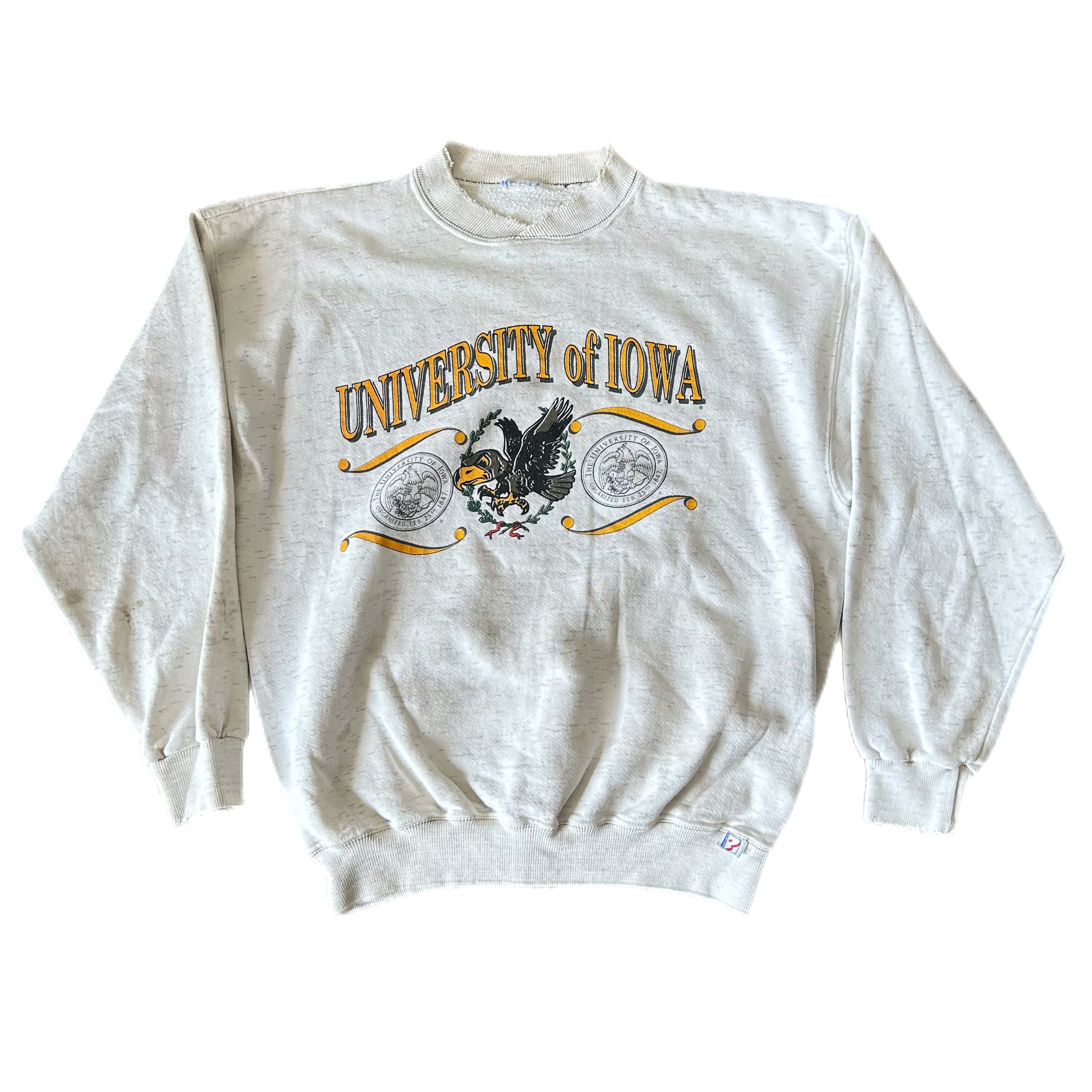 Vintage University of Iowa Crewneck Sweatshirt