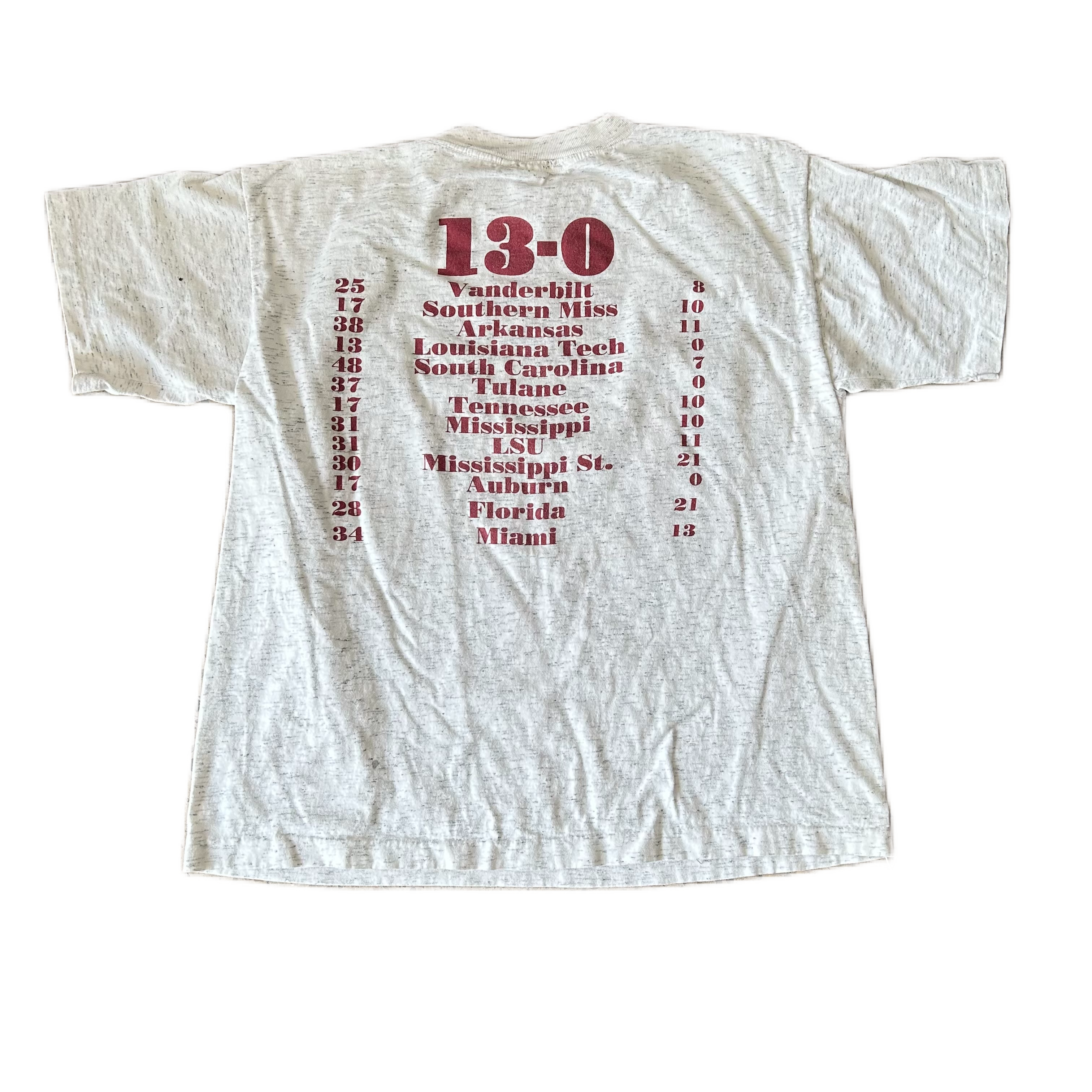 Vintage Alabama 1992National Champs Tshirt