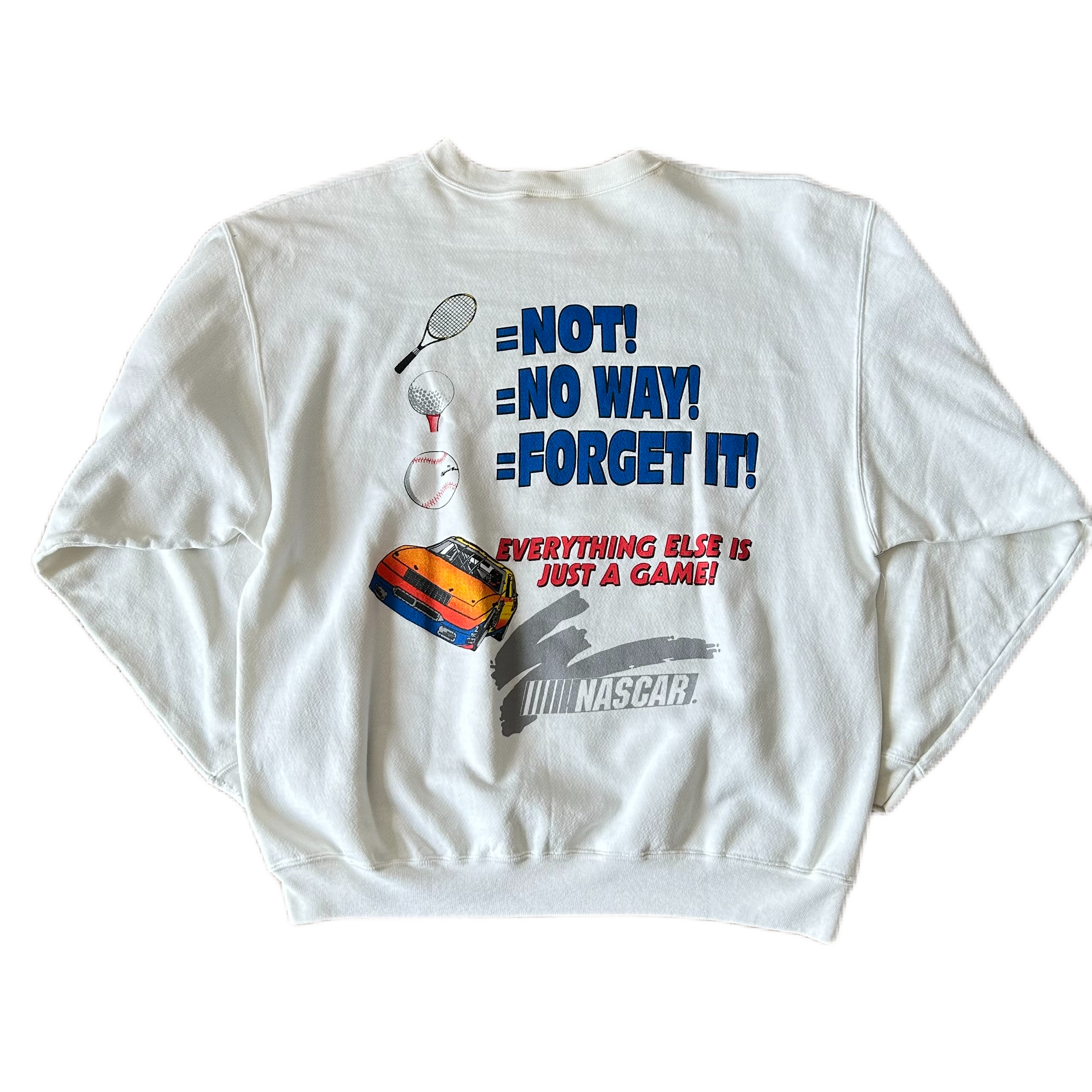 Vintage Nascar Crewneck Sweatshirt