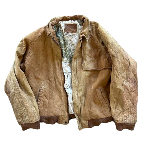 Vintage 2000s Marlboro Leather Jacket