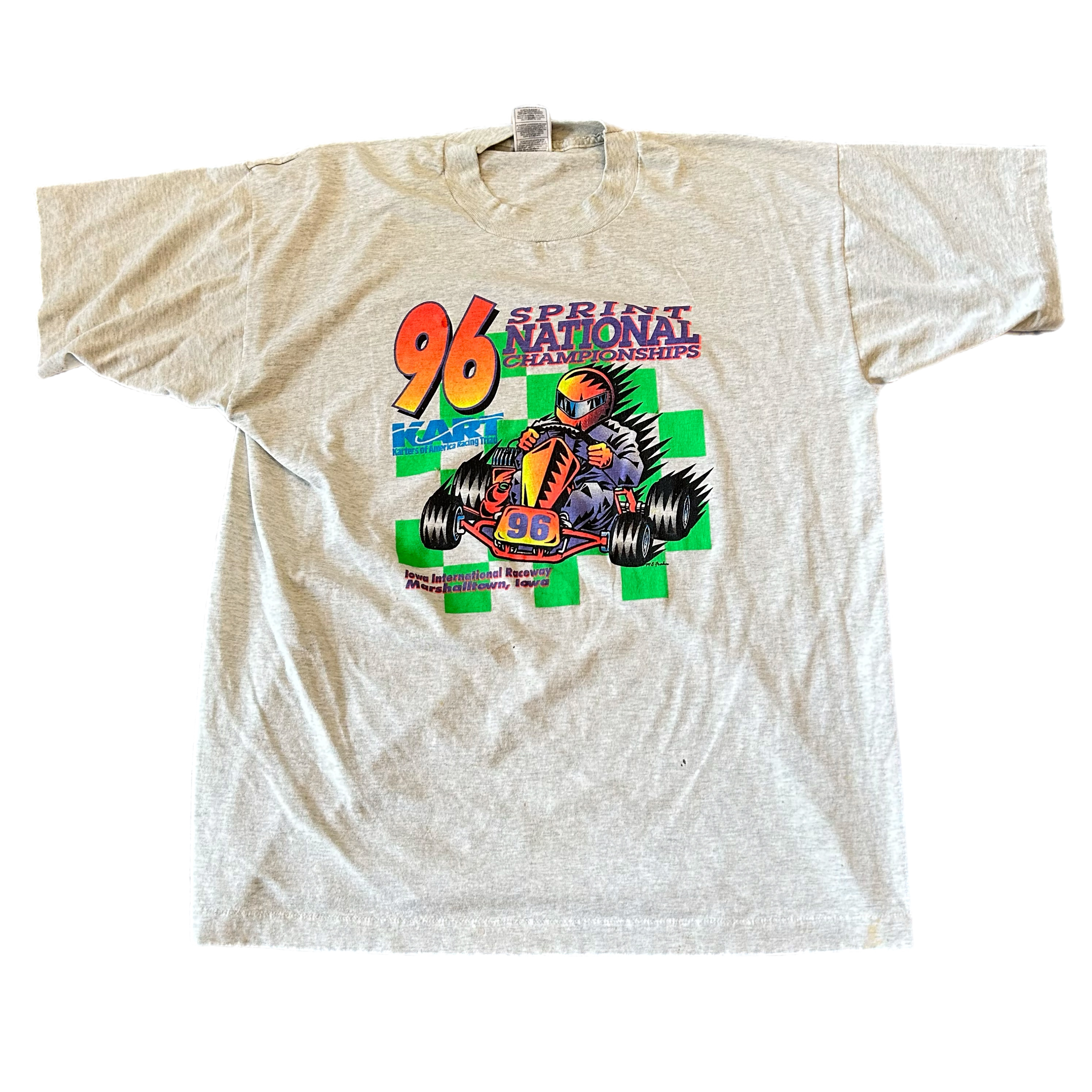 Vintage 1990s Go Kart Racing Tee