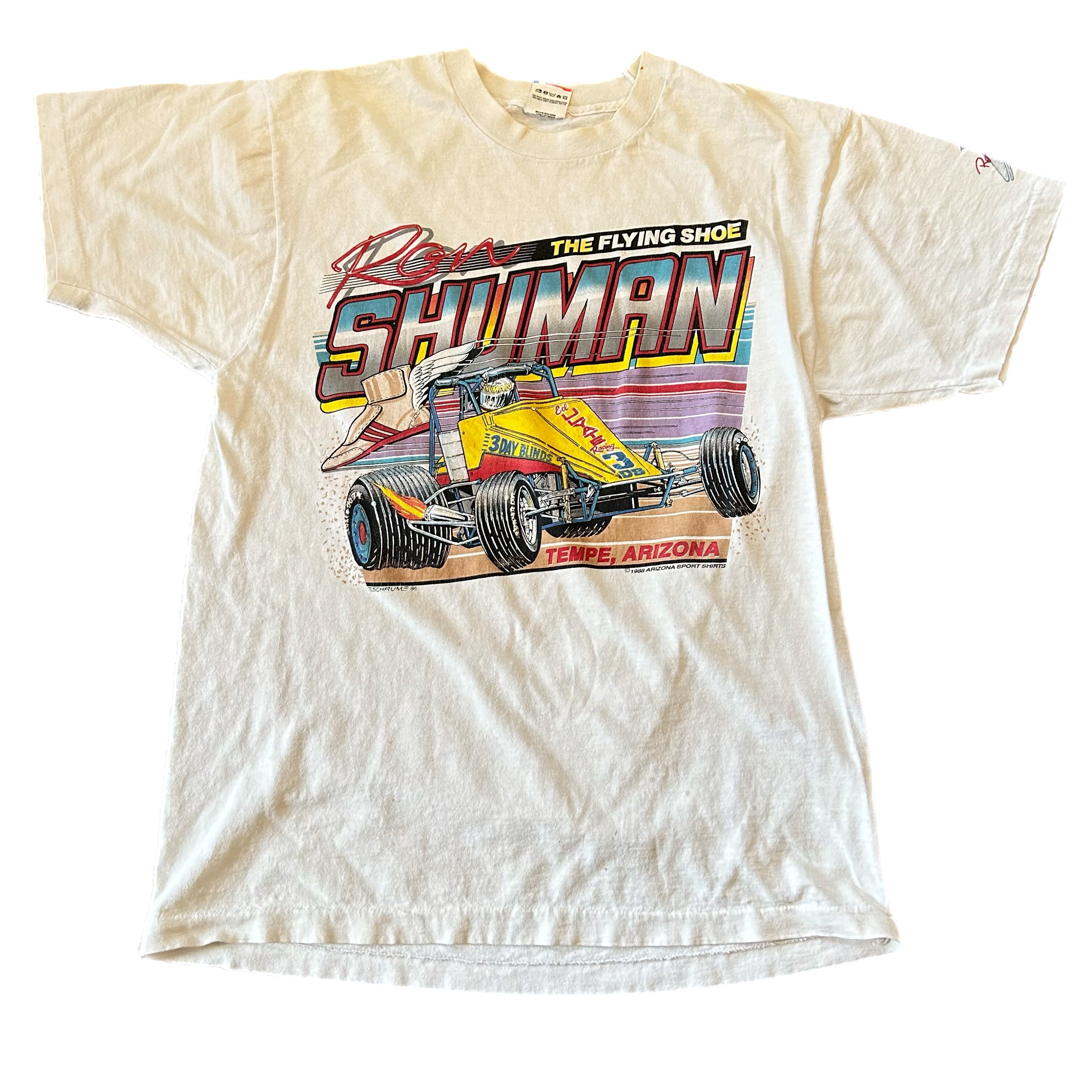 Vintage 1990s Sprint Car Racing Tee
