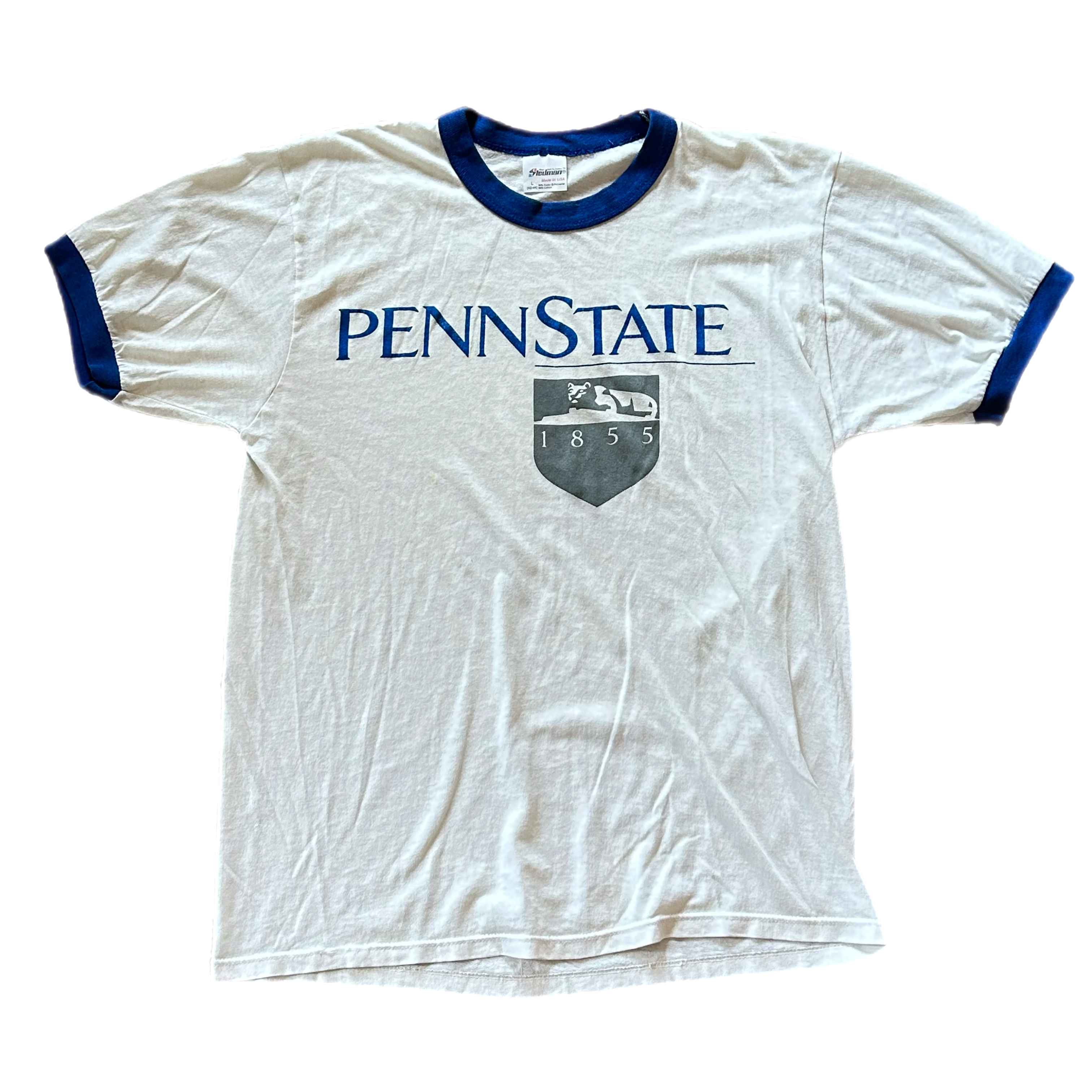 Vintage 1980s Penn State Nittany Lions Ringer Tee