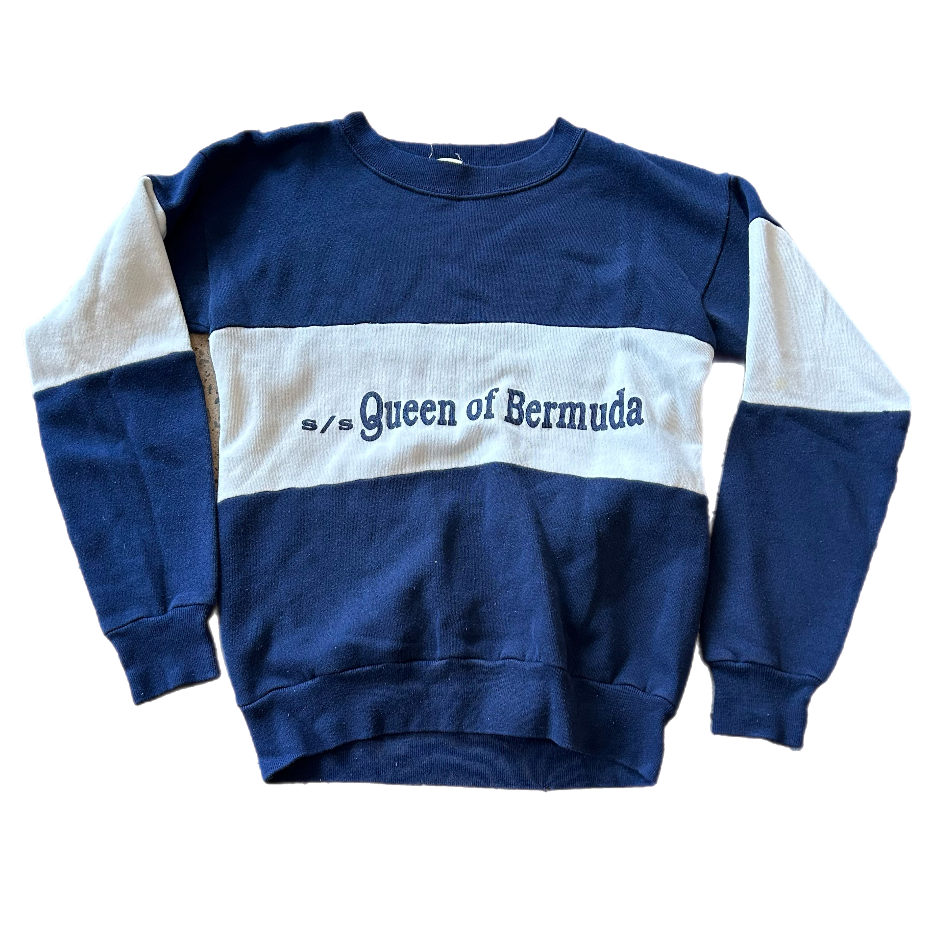 Vintage 1980s Queen of Bermuda Crewneck Sweatshirt
