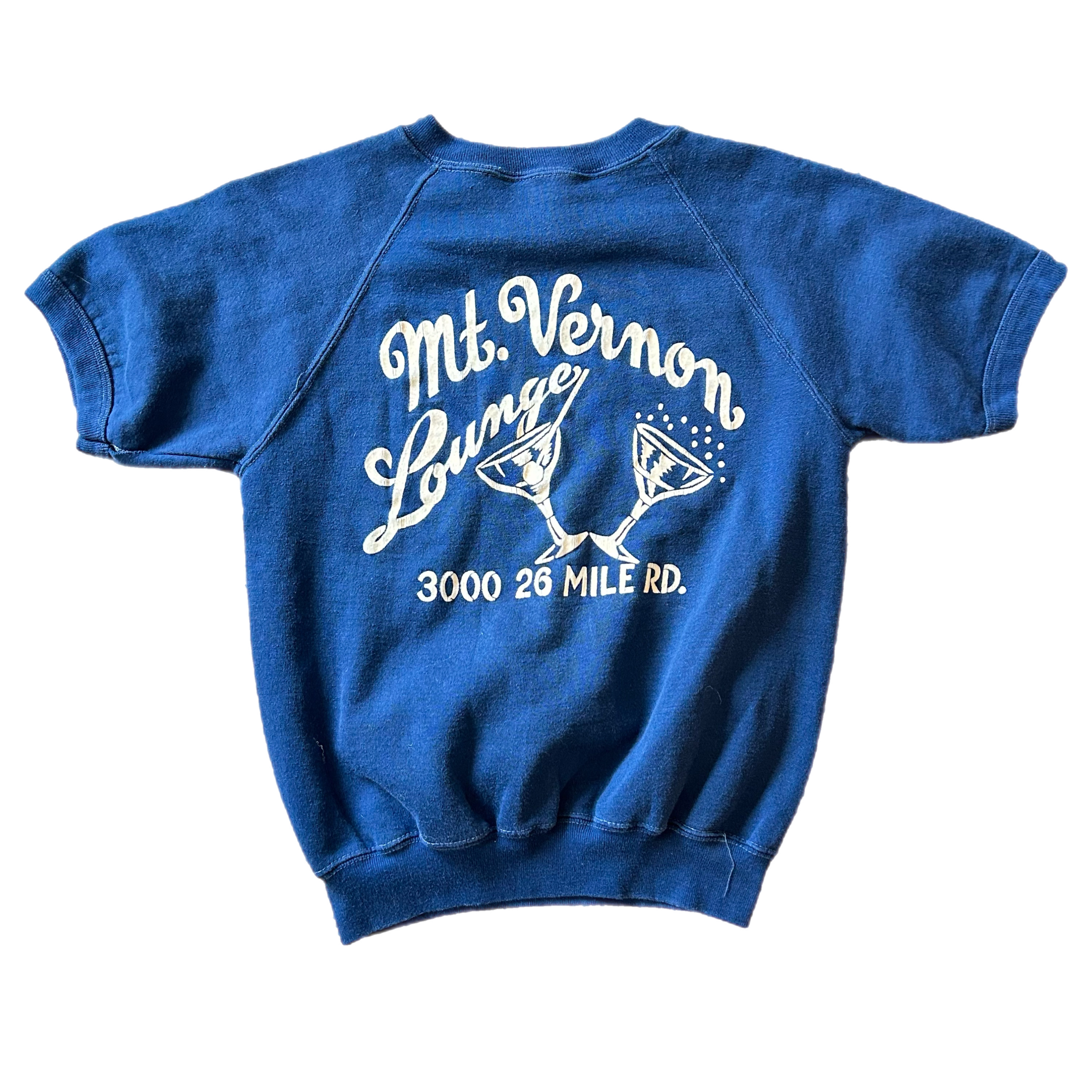 Vintage 1970s Mt. Vernon Lounge Crewneck Sweatshirt