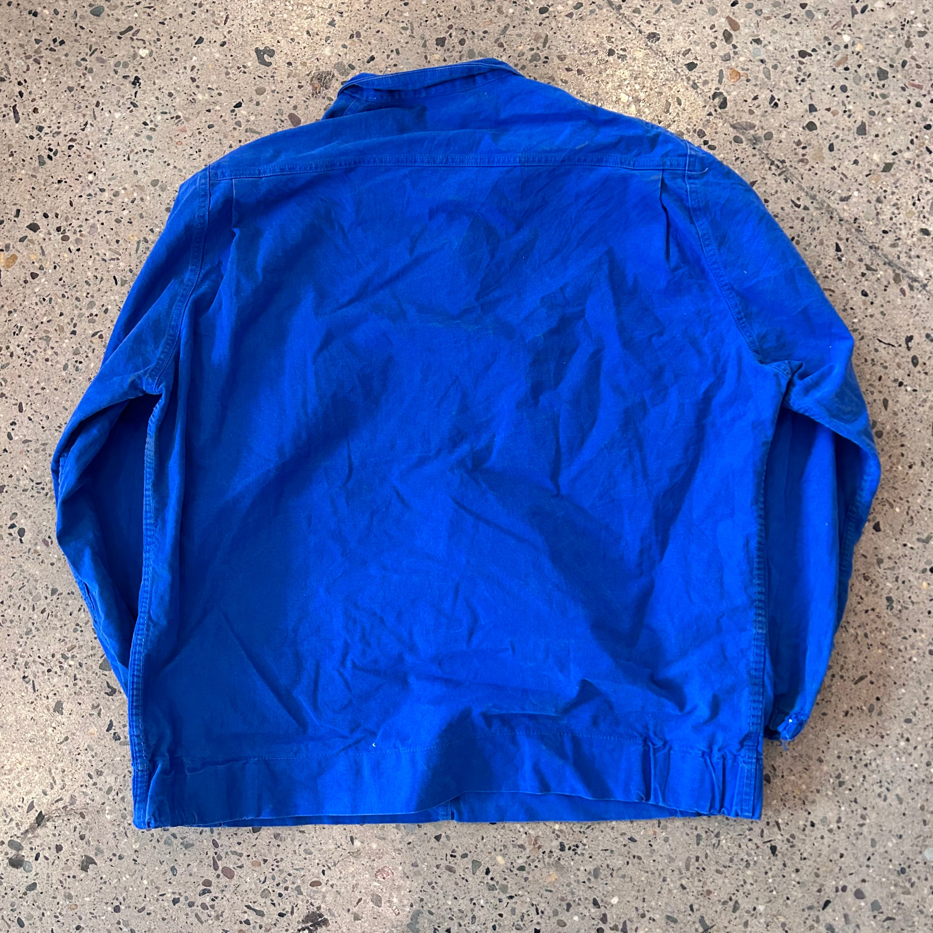 1980s French Chore Coat, Velcro Pockets – Ace Coffee Outpost 1980s French Chore Coat, Velcro Pockets – Ace Coffee Outpost