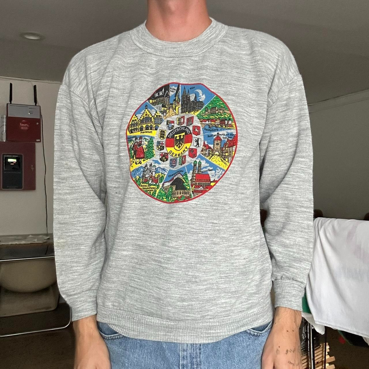 Vintage 1980s Germany Crewneck Sweatshirt